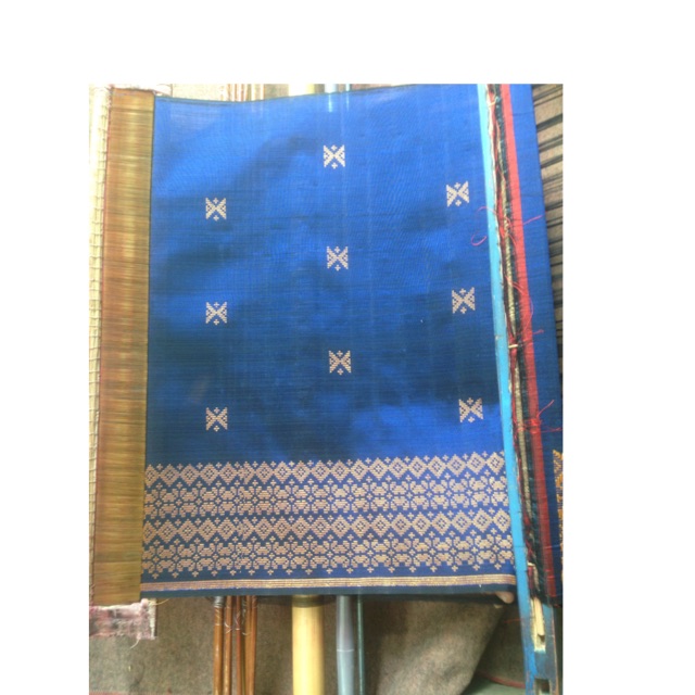 Songket mesrais bima+selendang asli tenun bima NTB