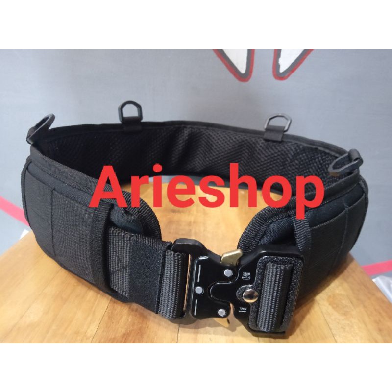 Kopel tactical / kopel molle tactical walbet / sabuk kopel hitam