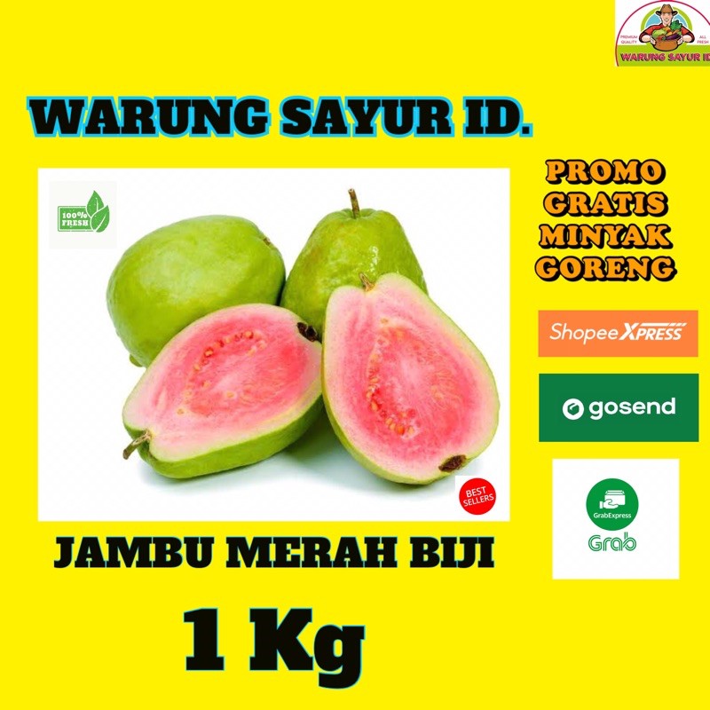 

WARUNG SAYUR ID.| JAMBU MERAH BIJI 1 Kg | BUAH SEGAR | BUAH ONLINE