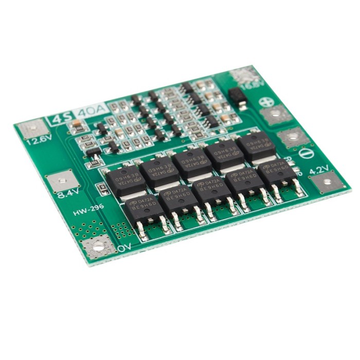 BMS 4S 40A BALANCE baterai 18650 Protection Board