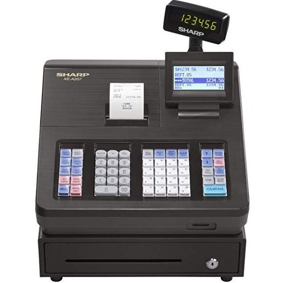 SHARP XE - A207 MESIN KASIR - CASH REGISTER XE 207