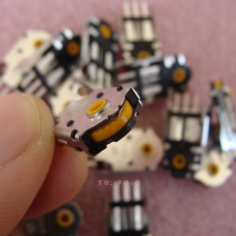 Vivi 2pcs Encoder Decoder Roda Mouse 8mm Inti Kuning 48 Juta Lifetime