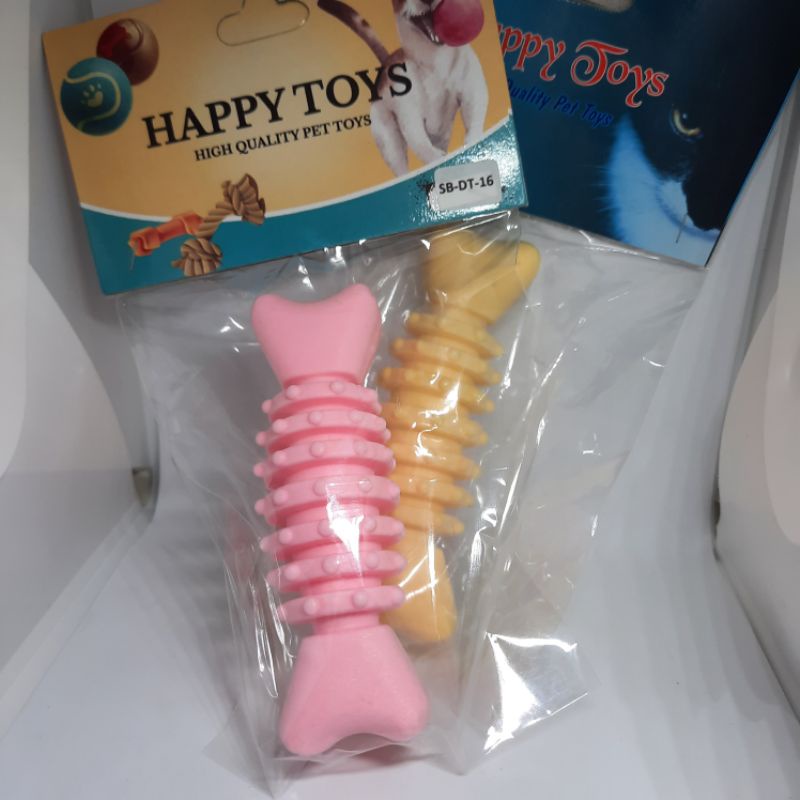 Tulang-Tulangan Bentuk Gerigi / Mainan Tulang Anjing / Mainan Anjing / Mainan Kucing