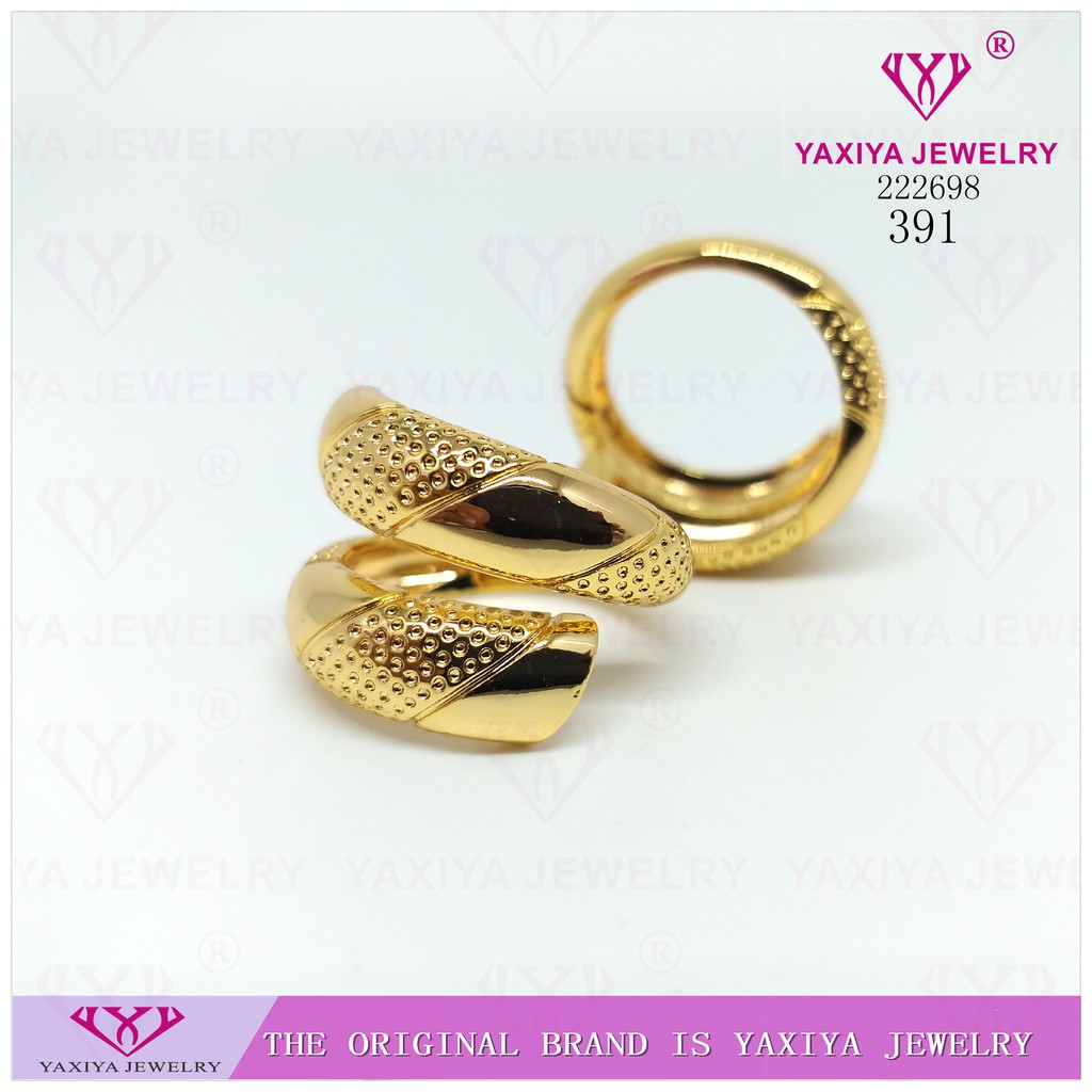 

Cincin Polos Lapis Emas Permata Perhiasan Imitasi Yaxiya Jewelry 391