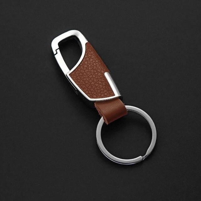 Key Chain Gantungan Kunci Pinggang Kulit Mobil Motor Rumah Premium Leather