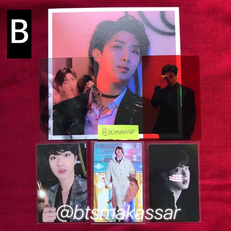 PC Kim seokjin jin 4th muster tupai route holo memberset namjoon