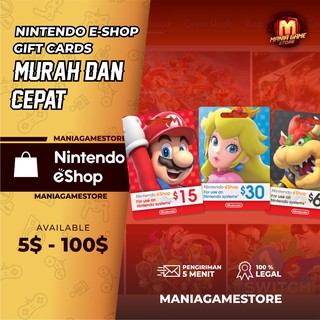 eshop top up cards