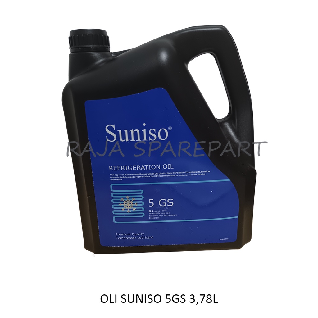 SUNISO 5 GS REFRIGERATION OIL AC 3.78 LITER