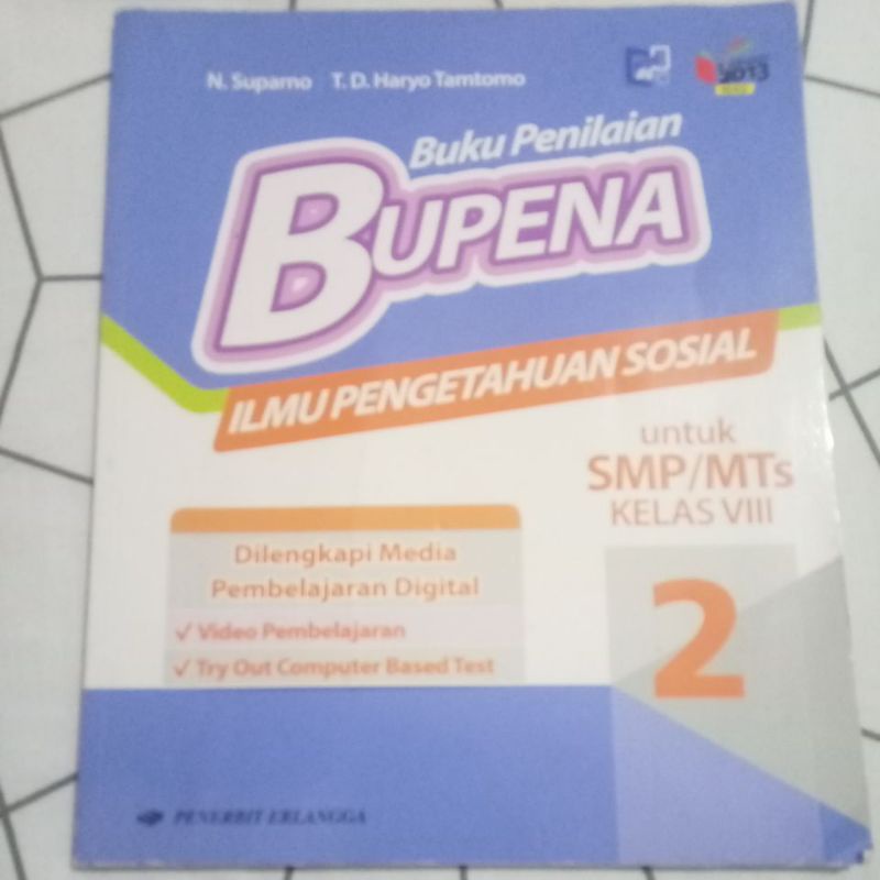 

Bupena buku penilaian kelas 8 smp