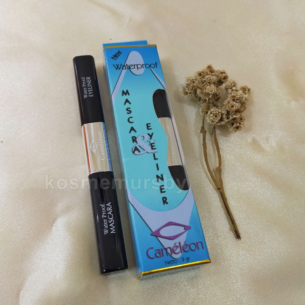 mascara &amp; eyeliner 2 in 1 waterproof Cameleon