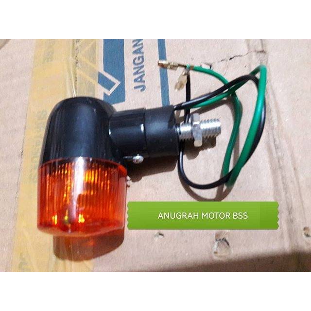 Lampu Sein Model Palu warna hitam