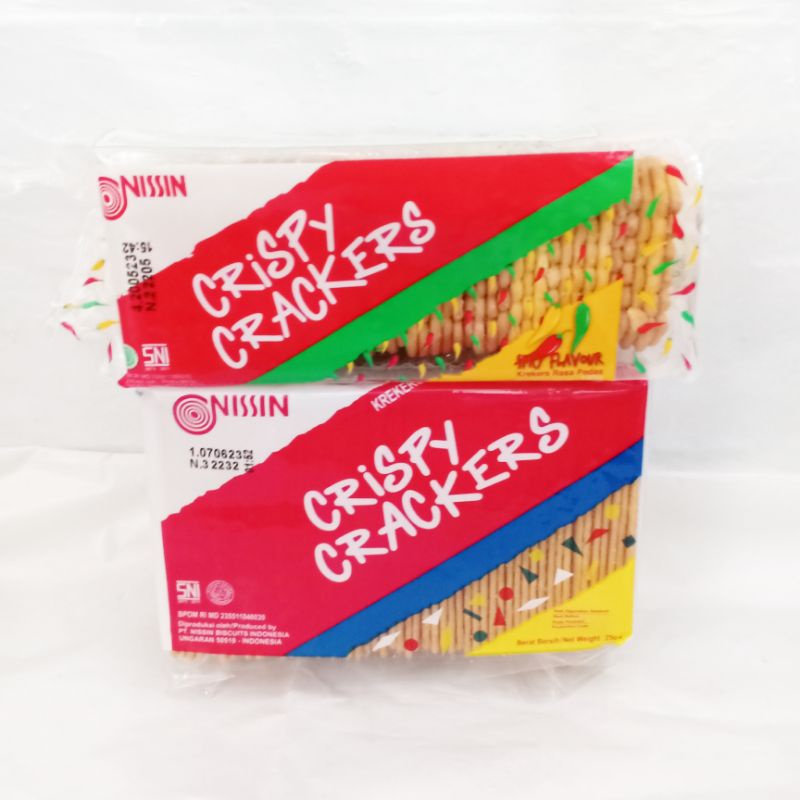 

Nissin Crispy Crackers 225gr / Nissin Crispy Crackers Spicy Flavour