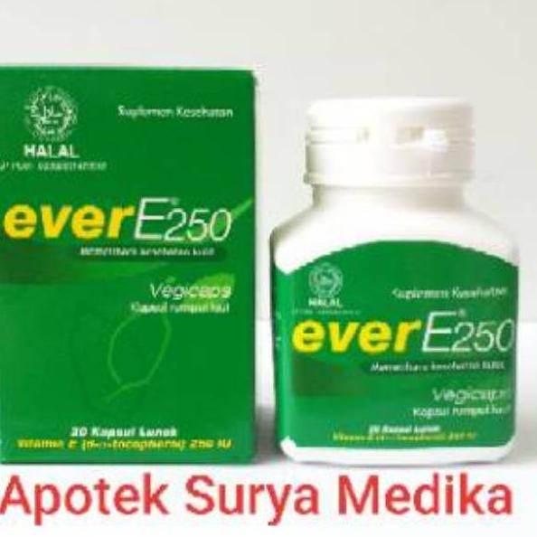 Jual Ever E 250 Iu 30s Kemasan Botol Isi 30 Kapsul Lunak Ehn Shopee Indonesia 2095