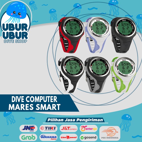 Dive Computer Mares SMART - Jam Tangan Selam/Freedive/Spearfishing