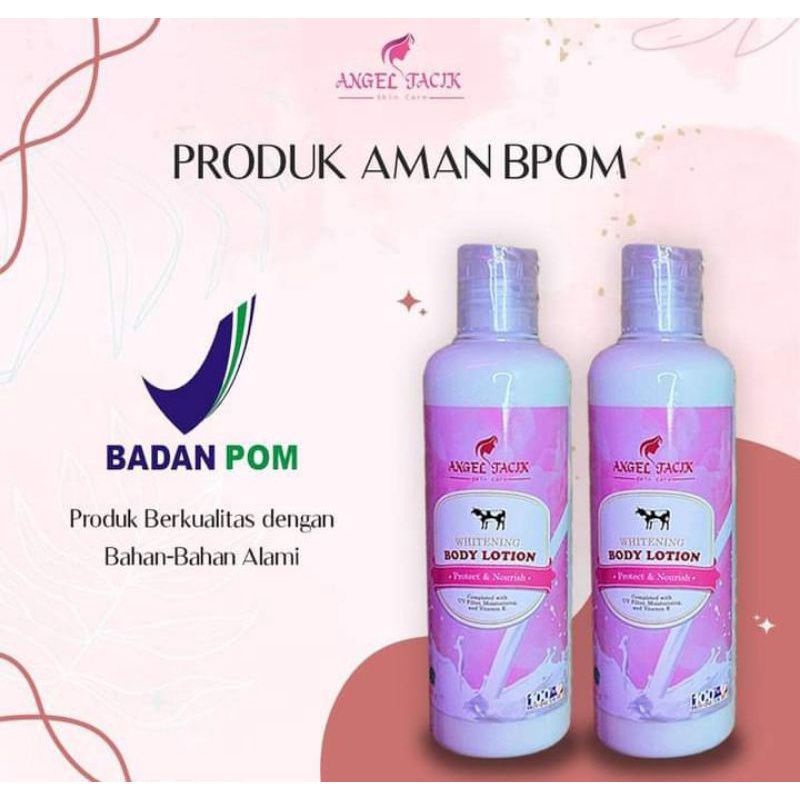 BODY LOTION ANGEL TACIK ORIGINAL BPOM PEMUTIH BADAN