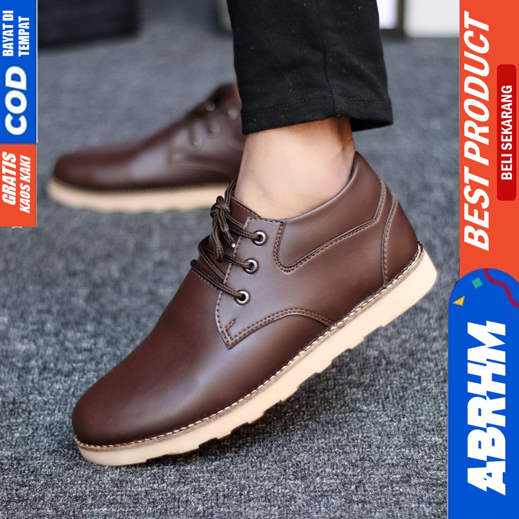 Abrhm Cole - Sepatu Formal Pria Pantofel