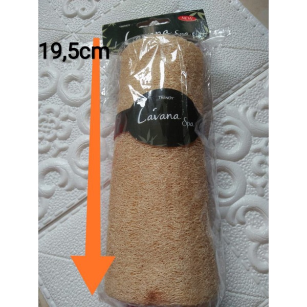 SPON SPONGE SHOWER PUFF OYONG TRENDY JAPAN - GOSOKAN BADAN 19.5CM