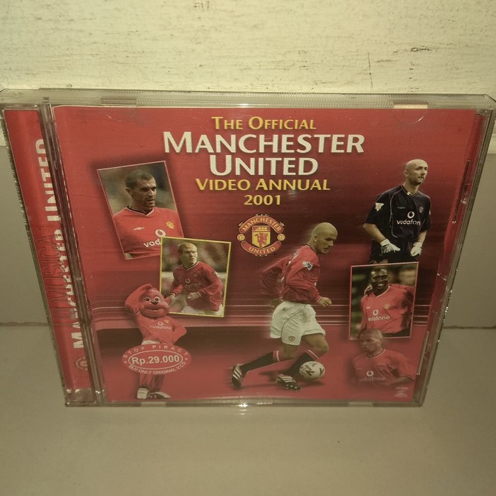 VCD Manchester United Original Video Annual 2001