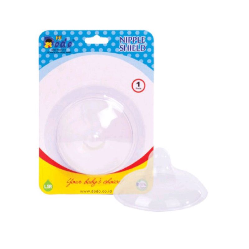 Nipple Shield Dodo/ Silikon penyambung Asi/ Nipple Shield isi 1 pcs 2 pcs/ Alat penyambung puting