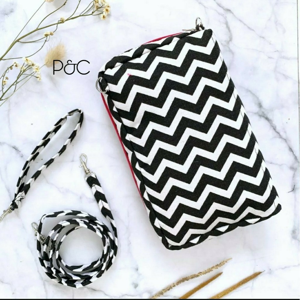 POUCH KOSMETIK DOMPET MULTIFUNGSI / WALLET BAG SELEMPANG