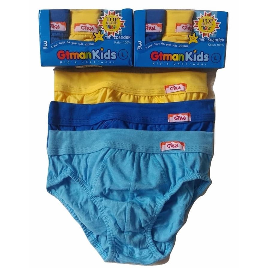 Celana dalam GT man Kids dus biru / Cd anak / Gt man Anak