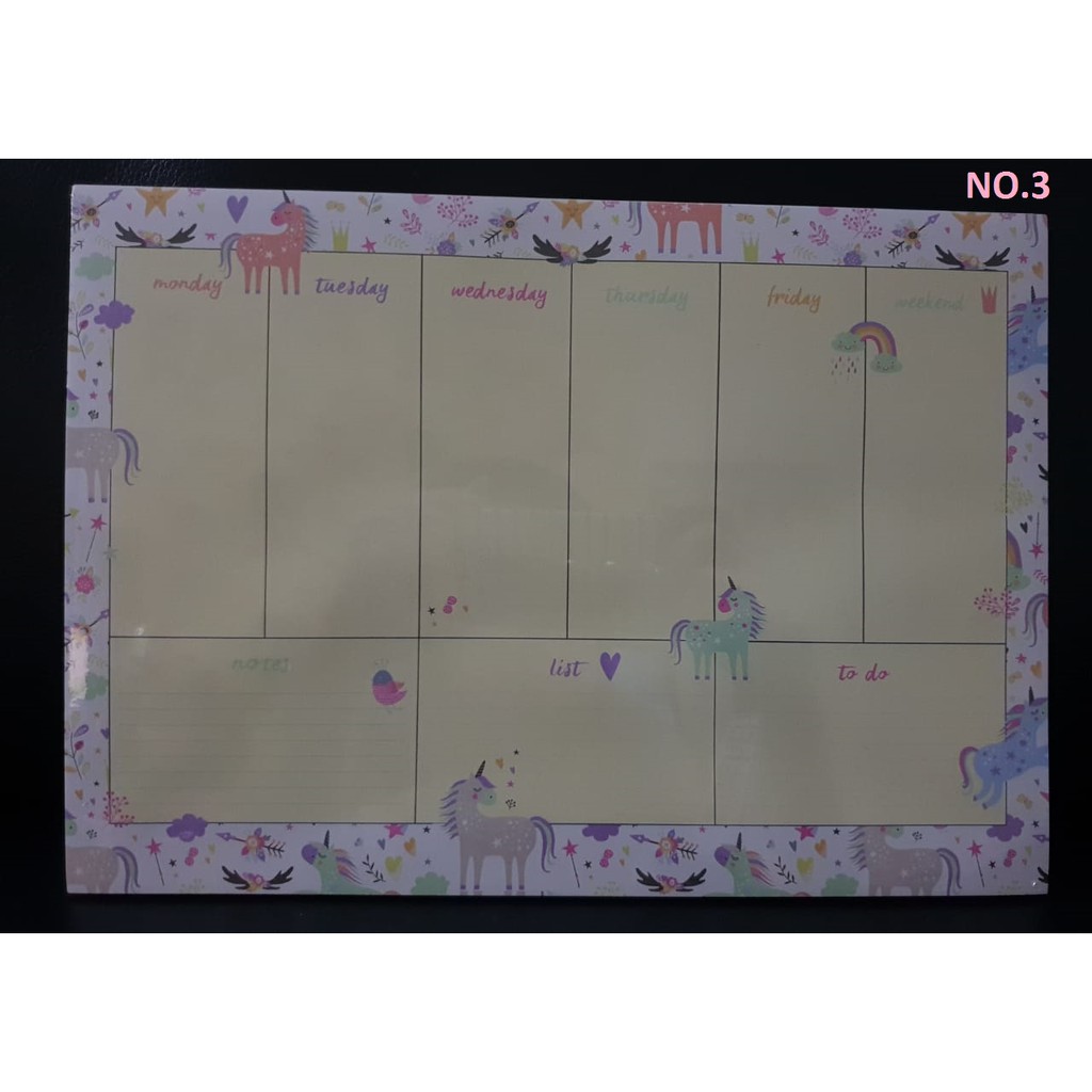 

KEPERLUAN STATIONERY ANAK SCHEDULE TIME PLANNERS LEMBARAN 2525