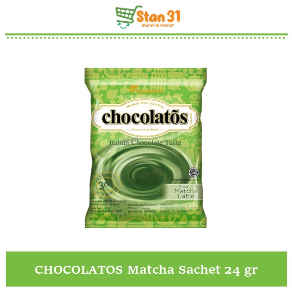 

Chocolatos Matcha Drink Sachet 24gr