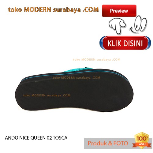 ANDO NICE QUEEN 02 TOSCA sendal wanita jepit kaet flip flop murah