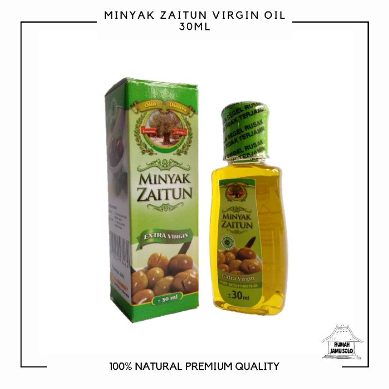 

Premium Minyak Zaitun Extra Virgin Olive Oil 30ml