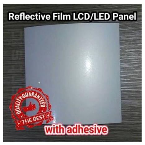 Reflector LCD 10cm x 10cm with Adhesive Reflektor LCD dengan perekat Lem