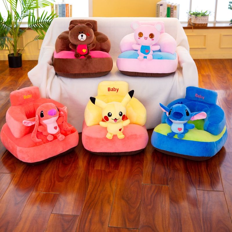 New Series Sofa Kursi Bayi Karakter Lucu Premium Super Lembut Original