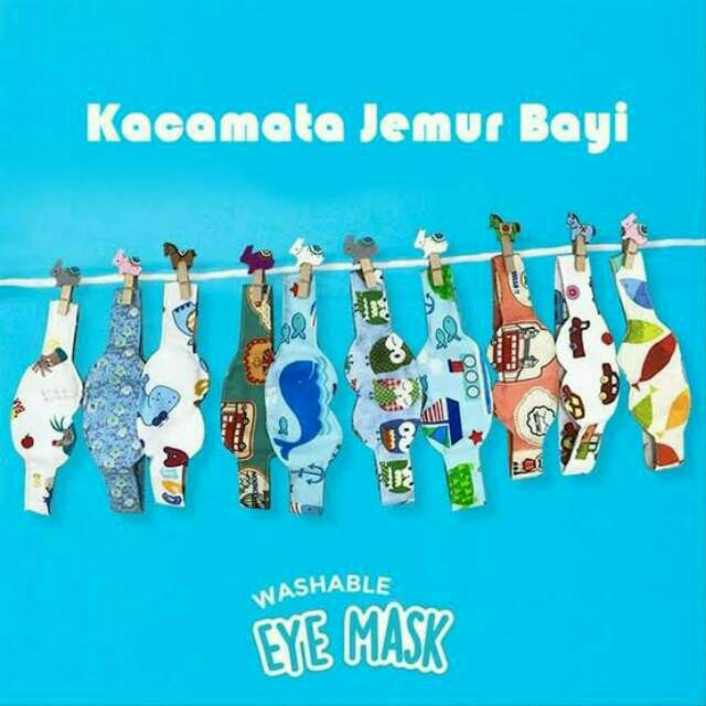 KACAMATA JEMUR BAYI / EYE MASK BEST QUALITY