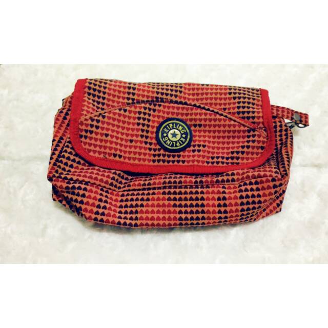 TAS SELEMPANG WANITA KIPLING 3 RESLETING MOTIF