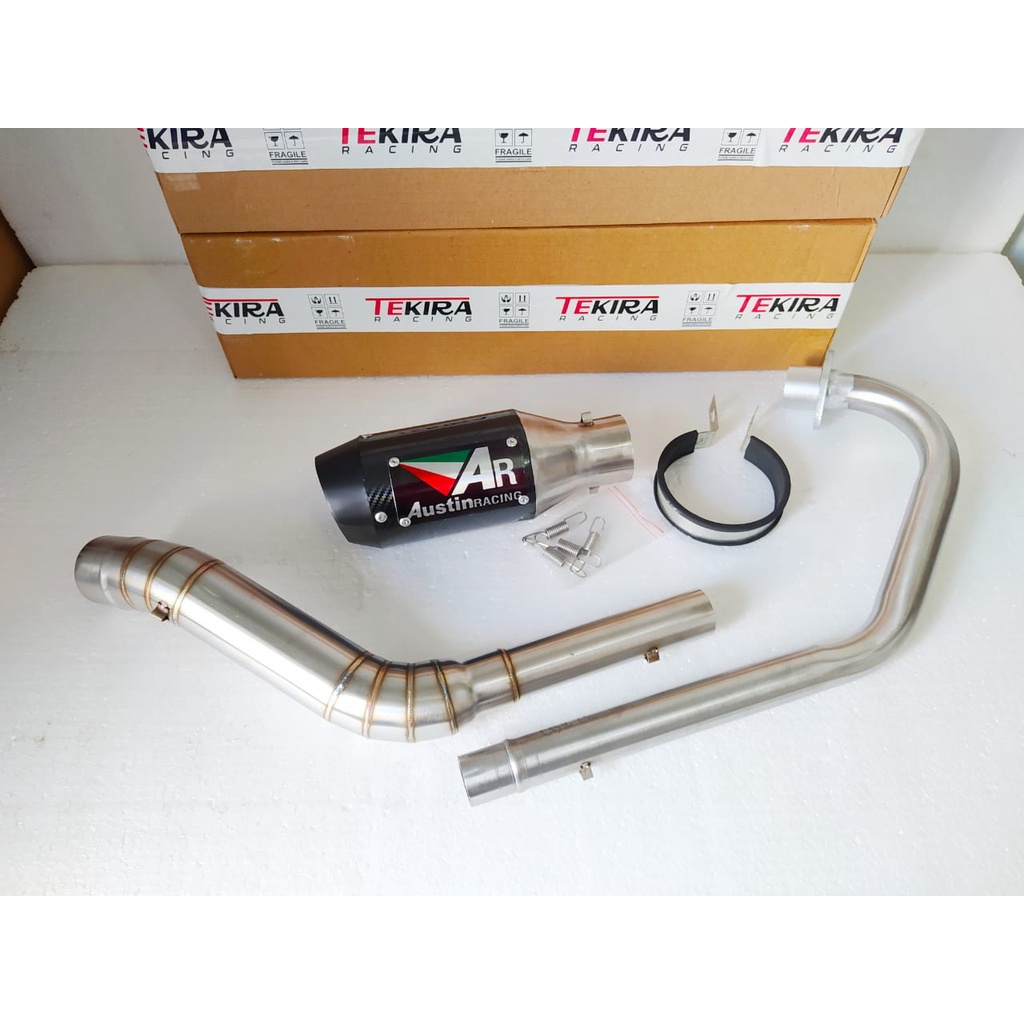 Knalpot AR Austin Racing GP1R Carbon Pnp New Megapro Primus Mono Monoshock Tiger Revo CB Verza Gl Pr