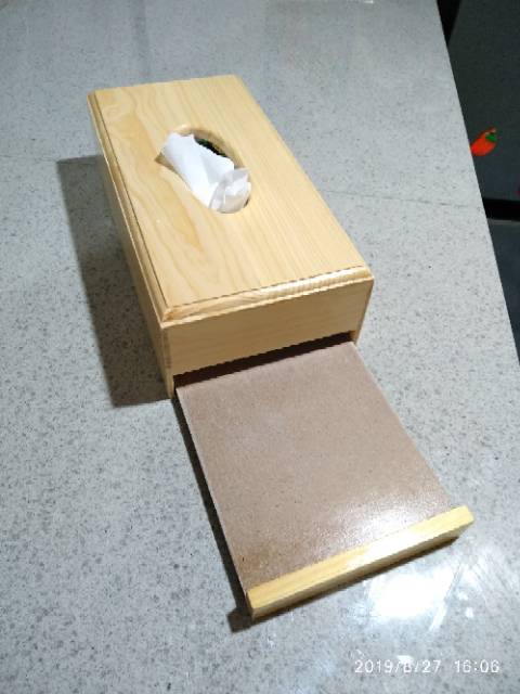 Kotak Tisu Kayu / Tempat Tisu Kayu /  Box Tissue (hi grade)