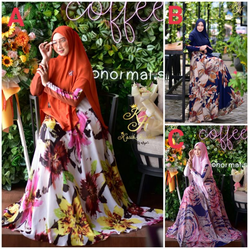 KASIH HIJAB SERIES / ORIGINAL BY KASIH HIJABKU / GAMIS AJA