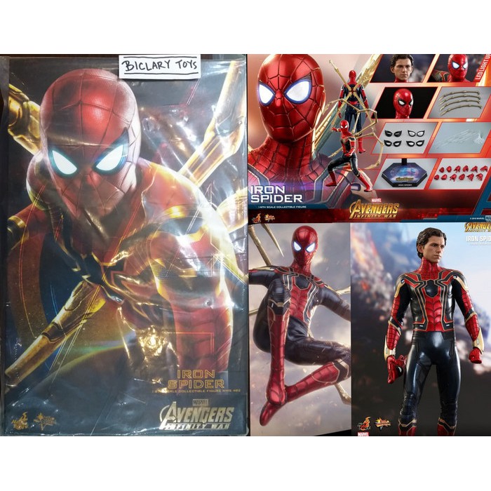 spiderman toys iron spider