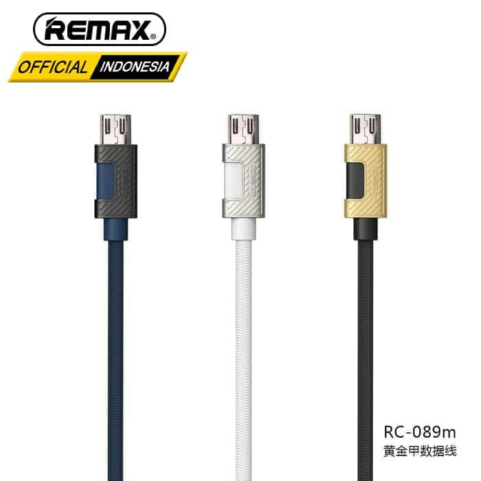 Remax METAL DATA CABLE 2.4A RC-089m Micro