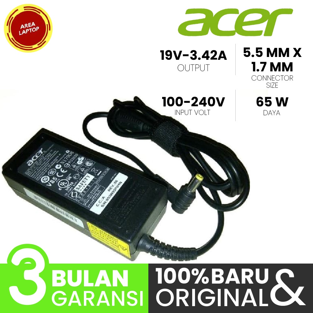 Adaptor Charger Acer 4738 4739 4741 4743 4349 4750 4755 ORI