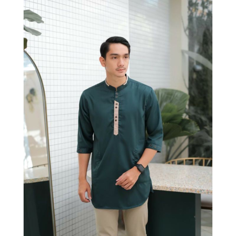 Baju muslim pria baju koko Qurta original Qoswa muslim