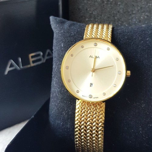 JAM TANGAN WANITA ALBA AH7Q24X1 AH7Q24 ORIGINAL GARANSI RESMI