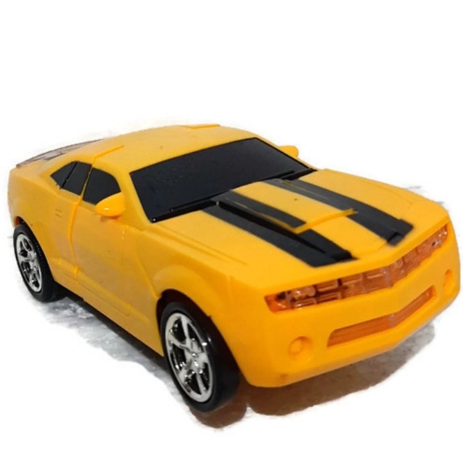 Mobil Transformers Kuning Mainan Anak Laki Laki