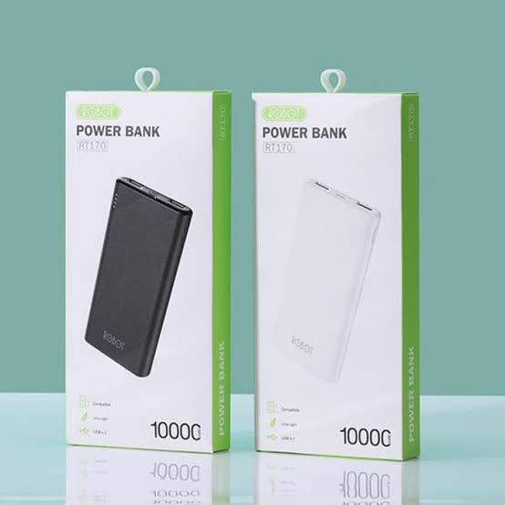 Powerbank robot rt170 10000 mAh