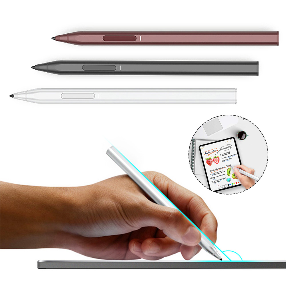 Stylus Pen For Surface Pro 5 6 7 With Led Indicator Rechargeable Touched Screen Drawing Pens Shopee Indonesia