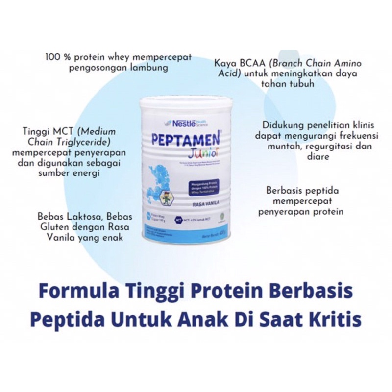 Peptamen 400 gram ( susu medis khusus dewasa kondisi sakit )