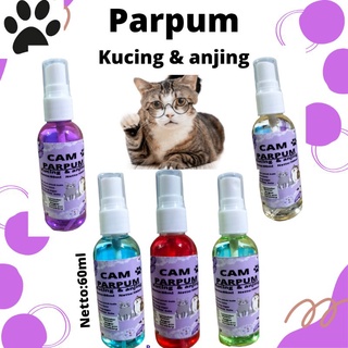 Image of parfum kucing dan anjing pelembut bulu dan wangi tahan lama netto 60ml