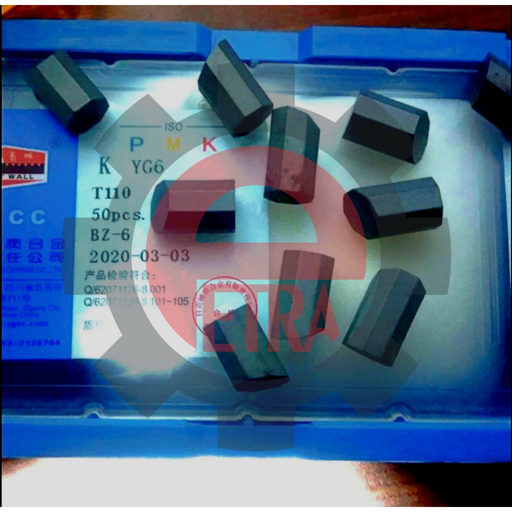 Mata Widia T110 YG6 Mata Bubut mata bor sumur Tricon - ecer