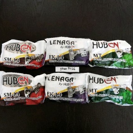 Engsel Huben, Engsel sendok, Engsel slow motion, Engsel mebel, Engsel lenaga