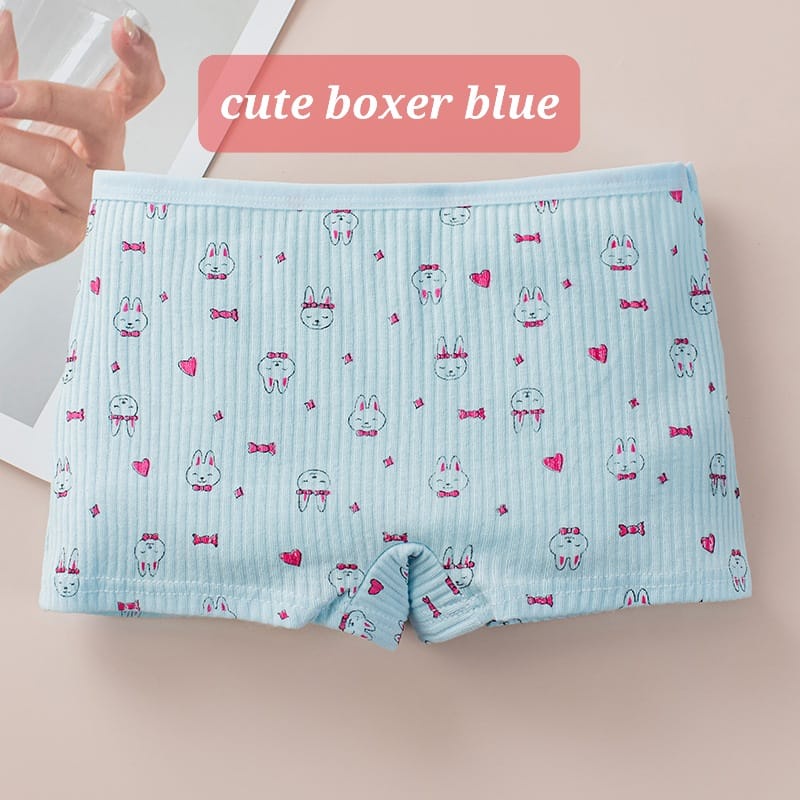 CUTE BOXER PANTIE CELANA DALAM ANAK CEWEK LUCU PAKAIAN DALAM IMPORT NOT SOREX KATUN ADEM