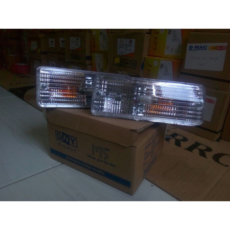 lampu bemper putih depan  mobil carry